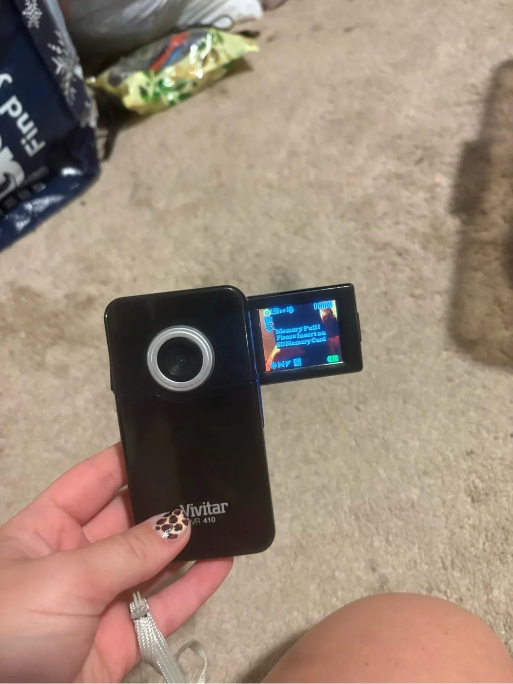 Vivitar DVR 410 Compact Black Dash/Action Camera